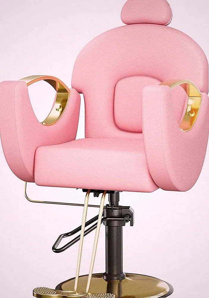 360° Swivel Reclining Salon Chair Stylist Chair Heavy Duty Hydraulic Hair Chair